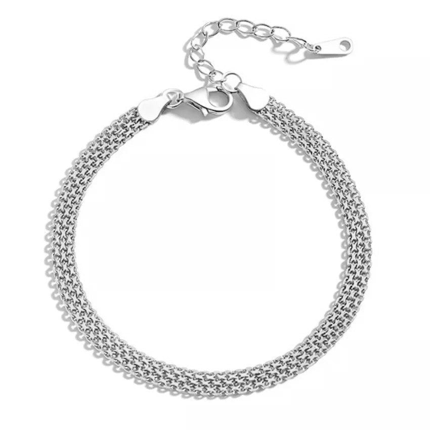 Pulsera Sidonie de plata de ley