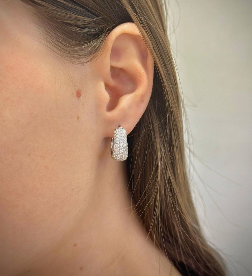 Pendientes Mira de plata de ley