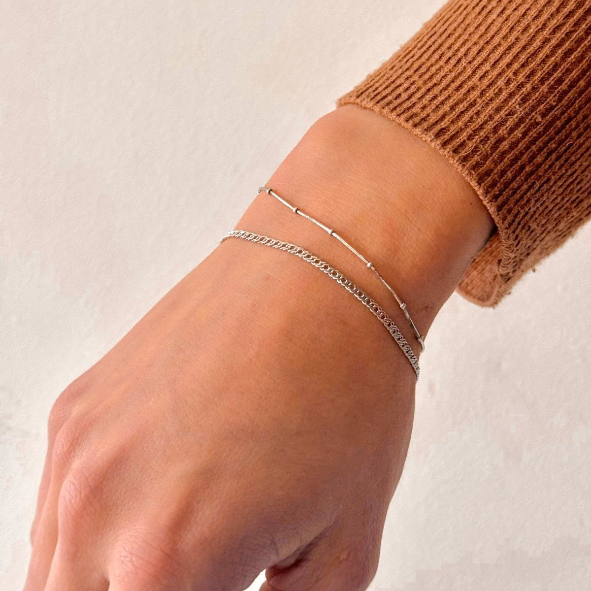 Pulsera Lou de plata de ley