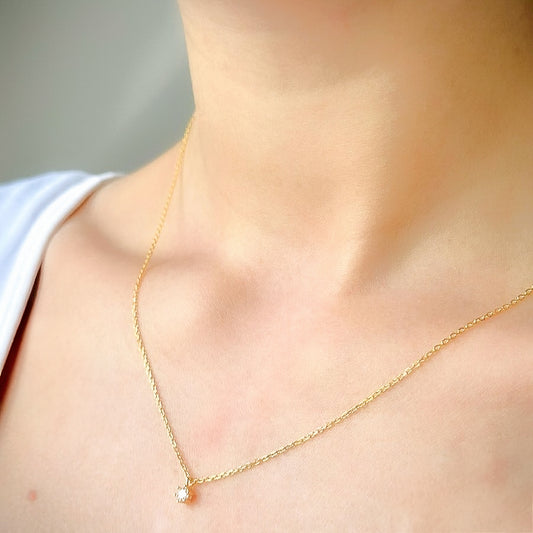 Collar Nia de plata de ley