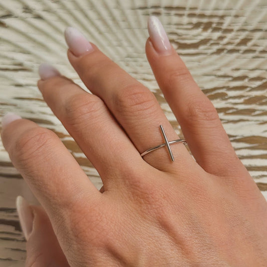 Anillo de plata de ley