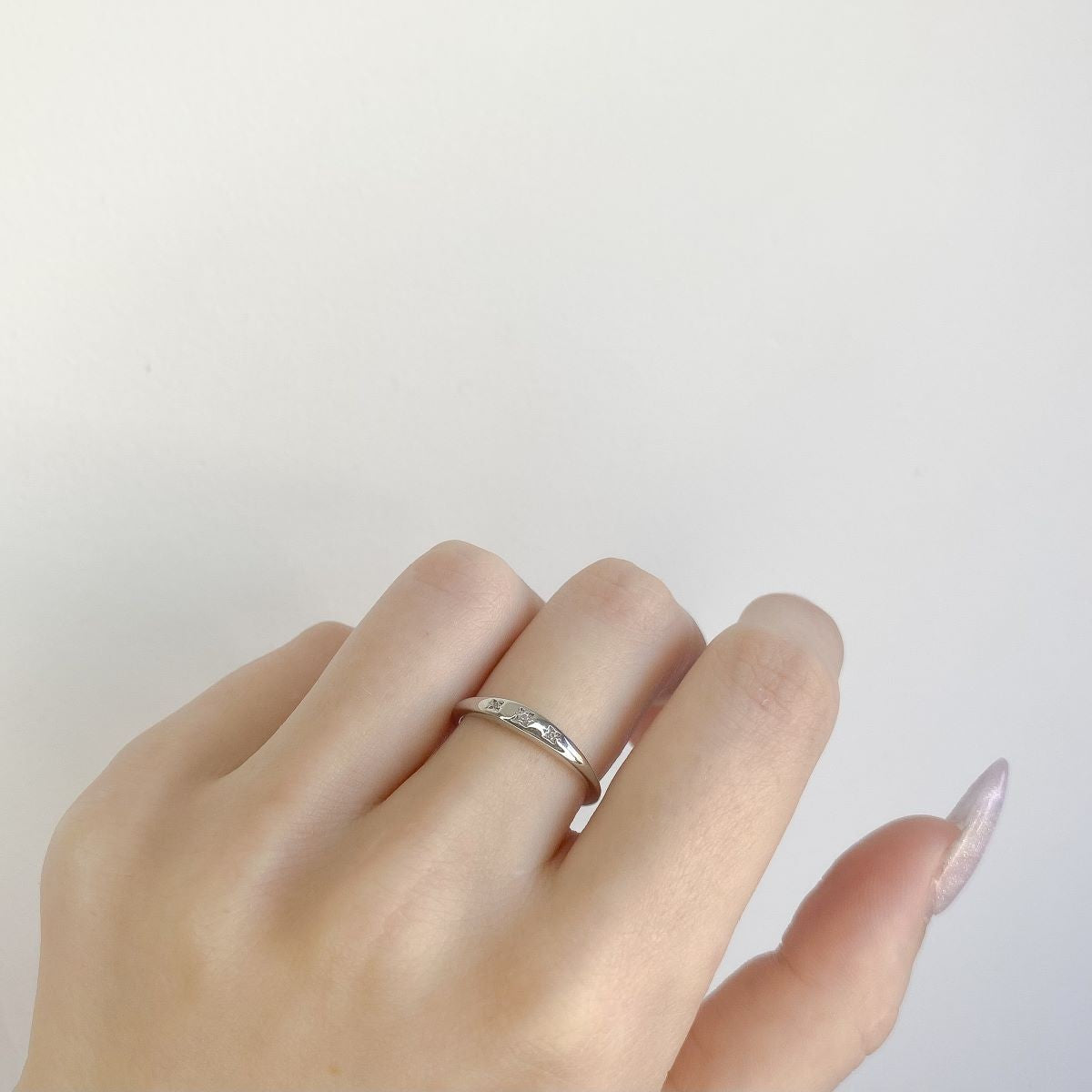 Anillo de plata de ley con circonita cúbica