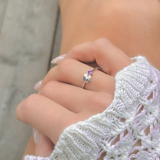 Anillo Fionnuala de plata de ley