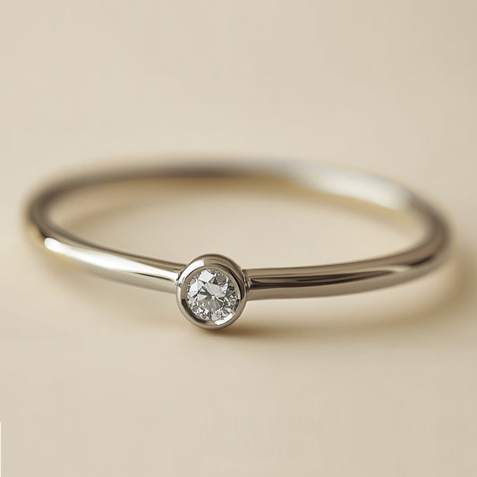 Anillo Eithne de plata de ley