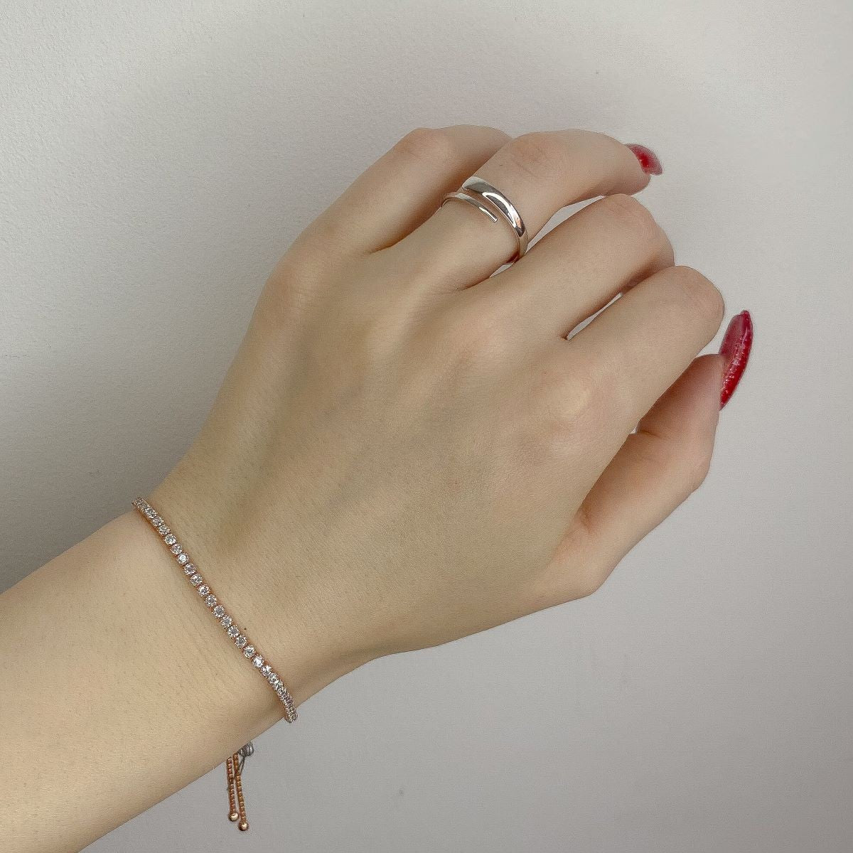 Pulsera Mila de plata de ley
