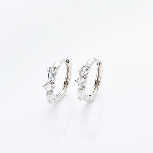 Aros Noga de plata de ley