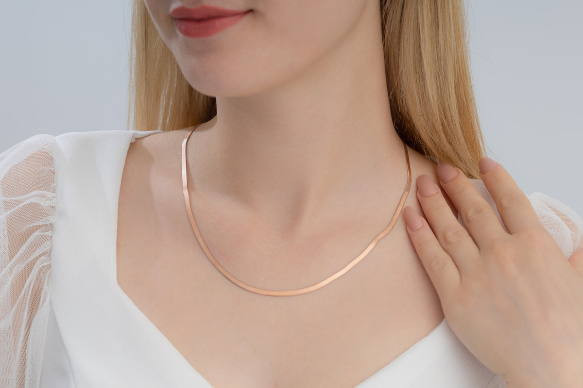 Collar Juliette de plata esterlina
