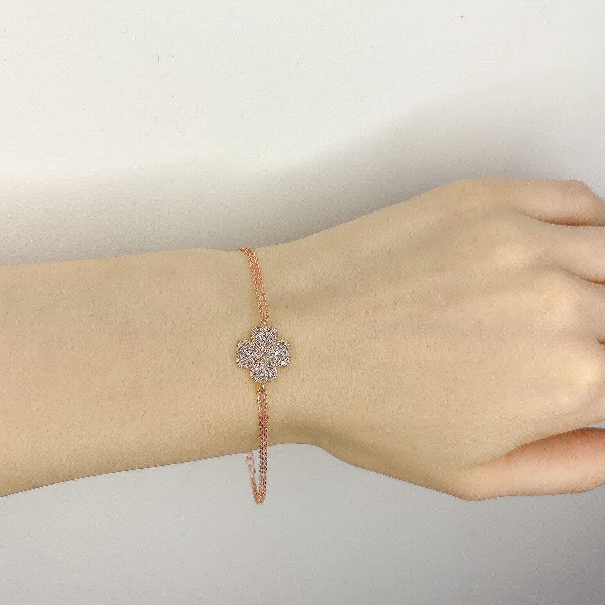 Pulsera Niamh de plata de ley