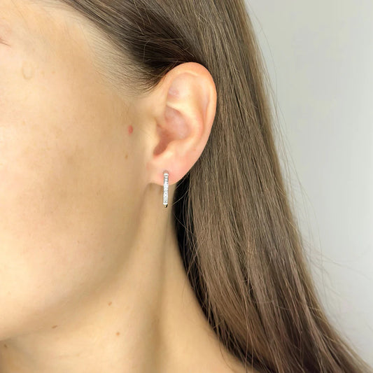 Aros con circonita