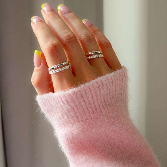 Anillo de plata de ley