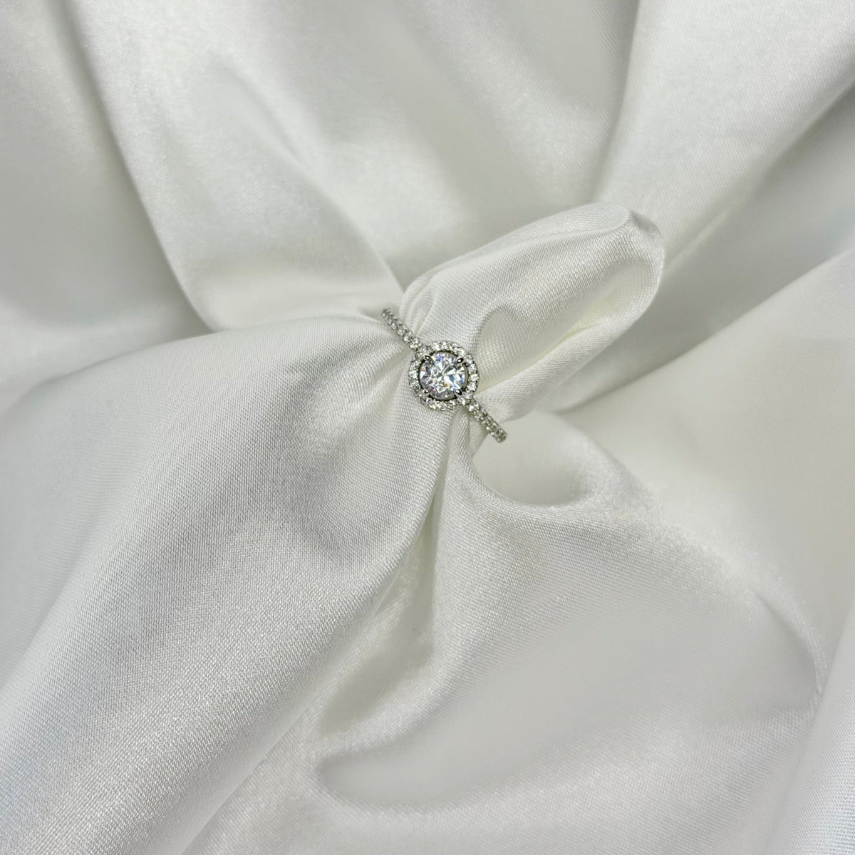 Anillo Soleste de plata de ley
