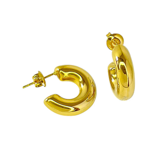 Pendientes de aro Coralie