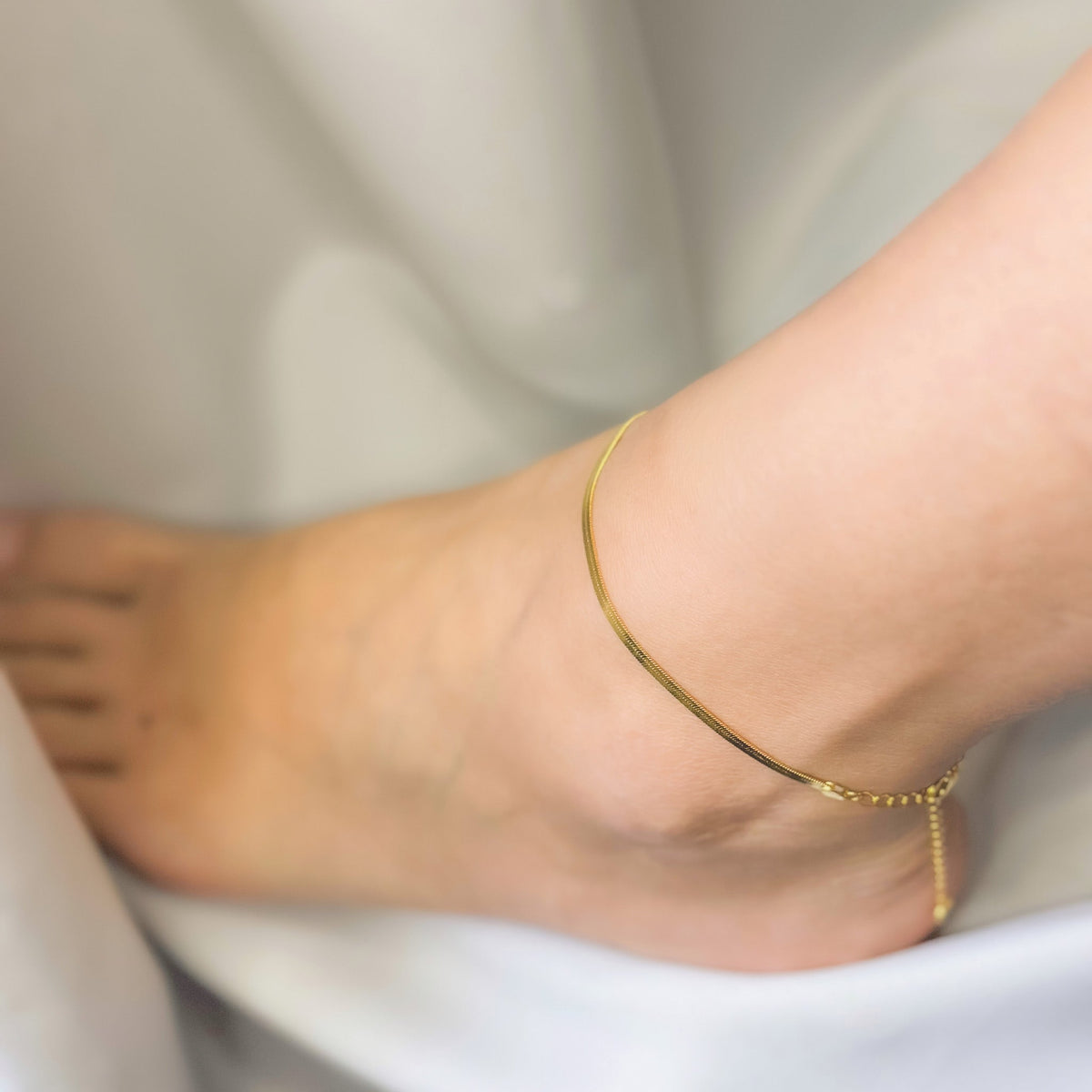 Silver Anklets