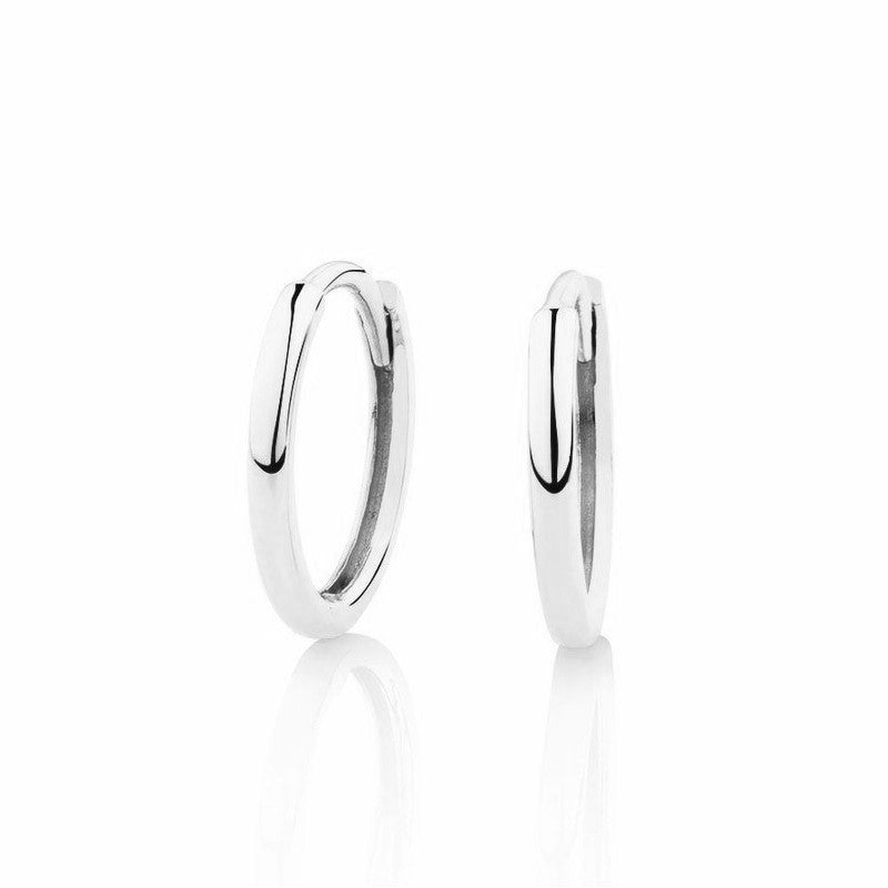 Aretes de plata esterlina de 1.2 - 2 cm
