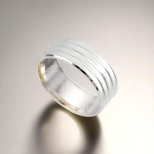 Anillo Maeve de plata de ley