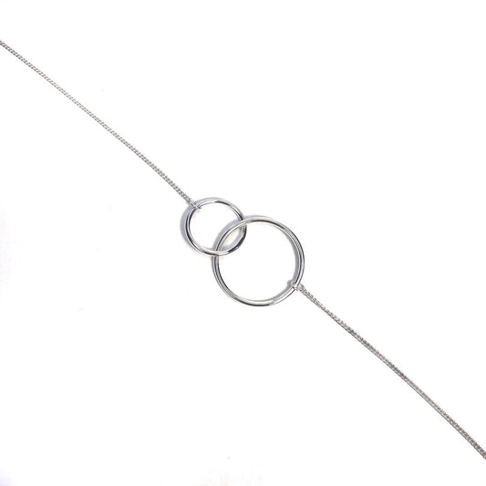 Pulsera de plata esterlina "Círculos"