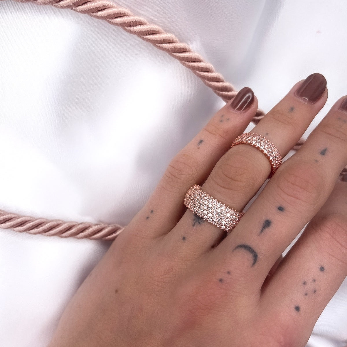 Anillo Brigida de plata de ley