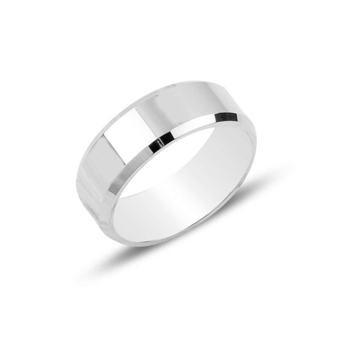 Gloria – Anillo ancho de plata de ley de 6 mm