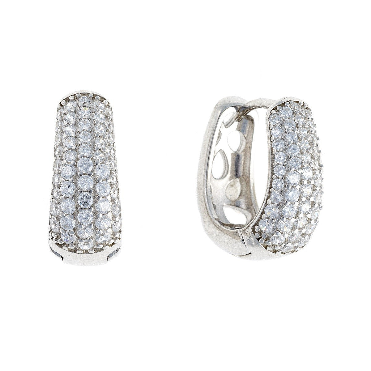 Pendientes Mira de plata de ley
