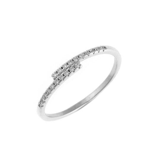 Anillo Yua de plata esterlina
