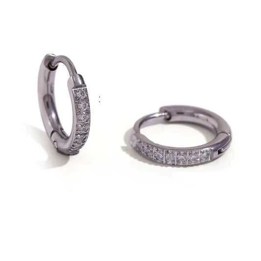 Aros con circonita