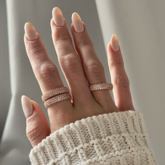 Anillo Aurora Trio de plata de ley