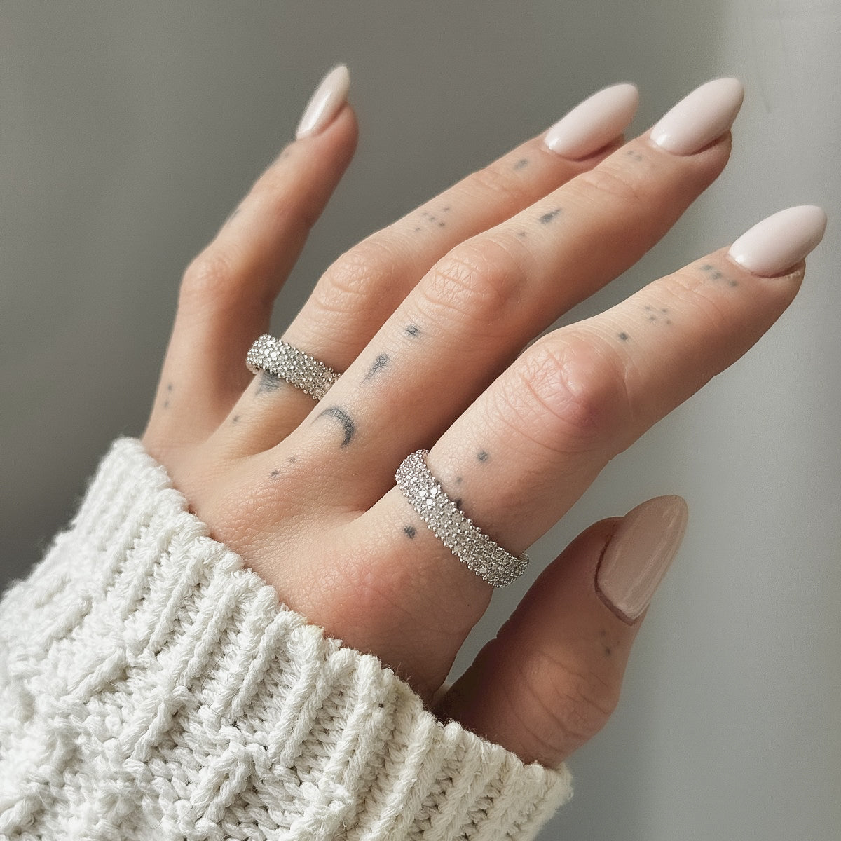 Anillo Aurora Trio de plata de ley