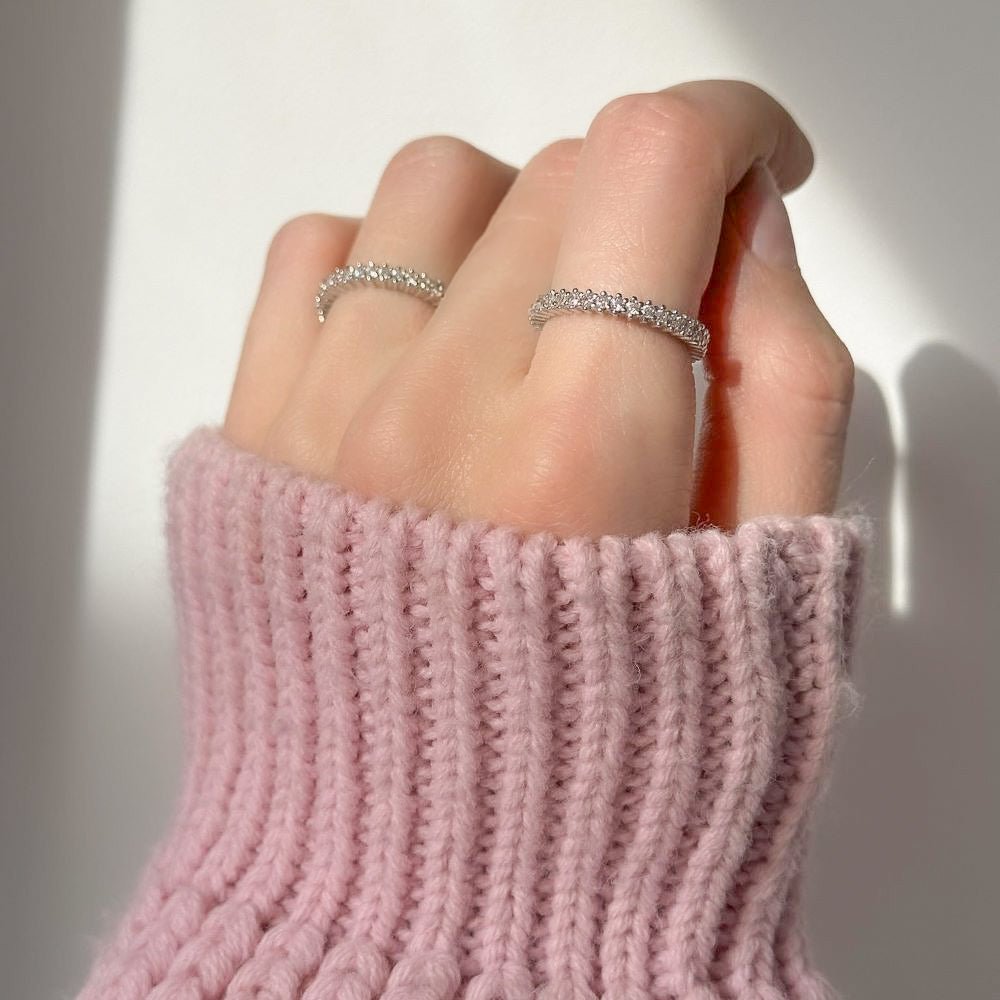 Anillo Aisling de plata de ley