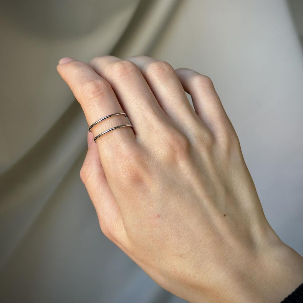 Anillo de plata de ley