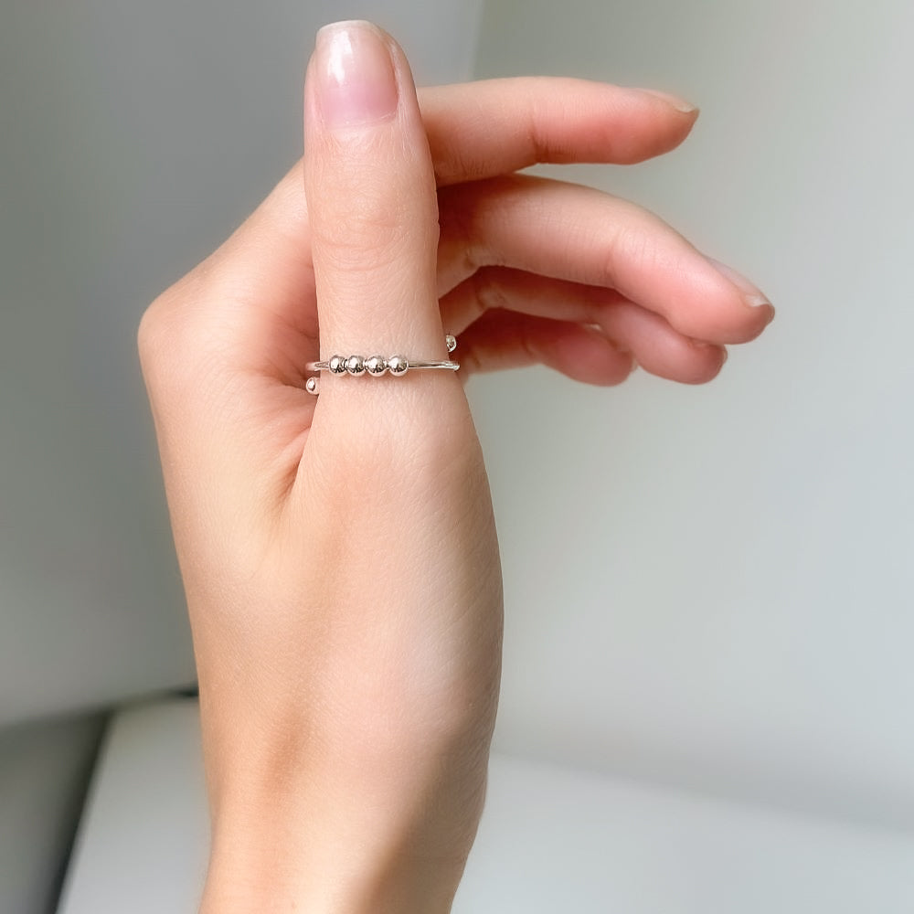 Anillo Rei de plata de ley