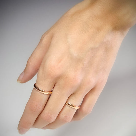Anillo clásico de 4 mm