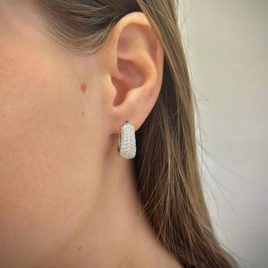 Pendientes Mira de plata de ley