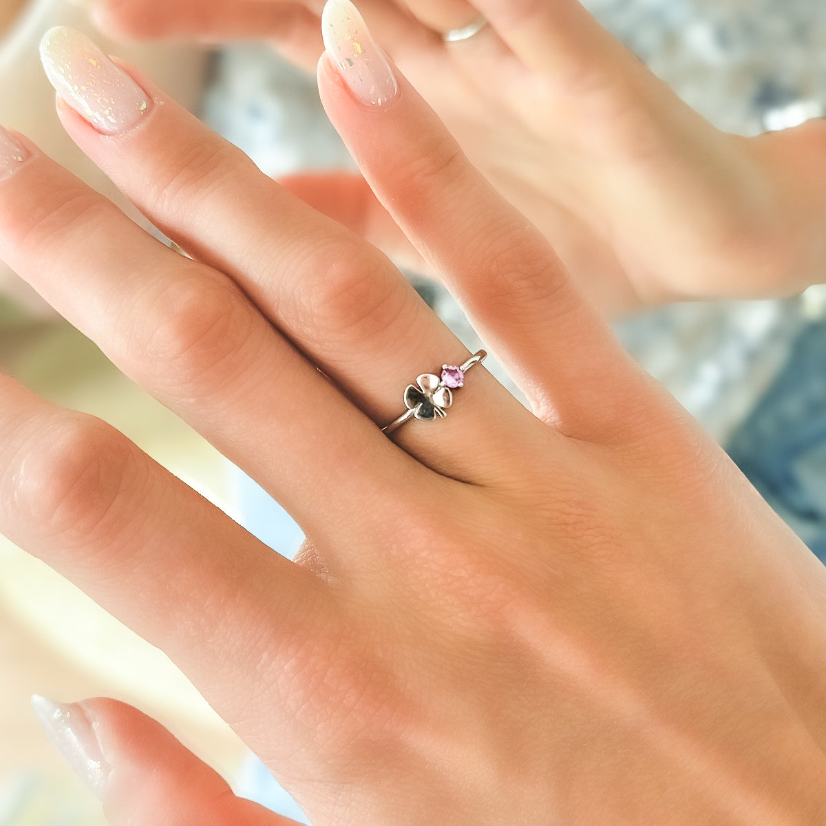Anillo Fionnuala de plata de ley