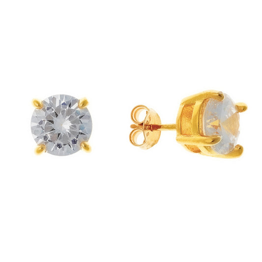 Pendientes Élise de plata de ley de 2-8 mm