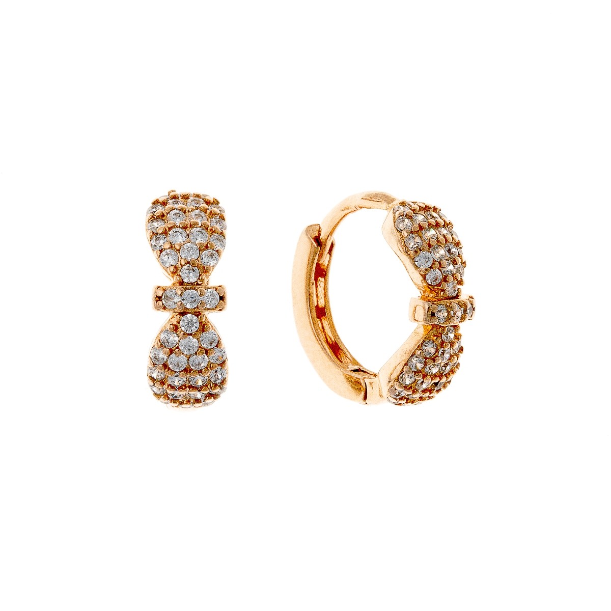 Pendientes Aimee de plata de ley