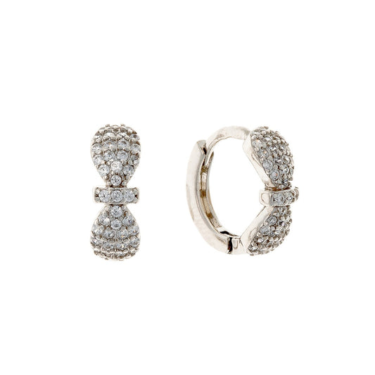 Pendientes Aimee de plata de ley