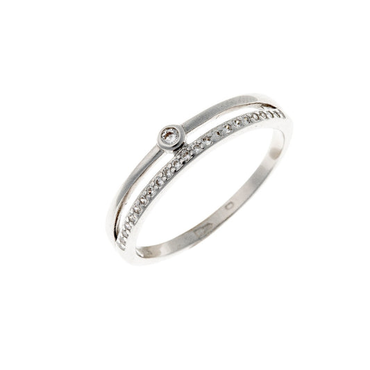 Anillo Cara de plata de ley