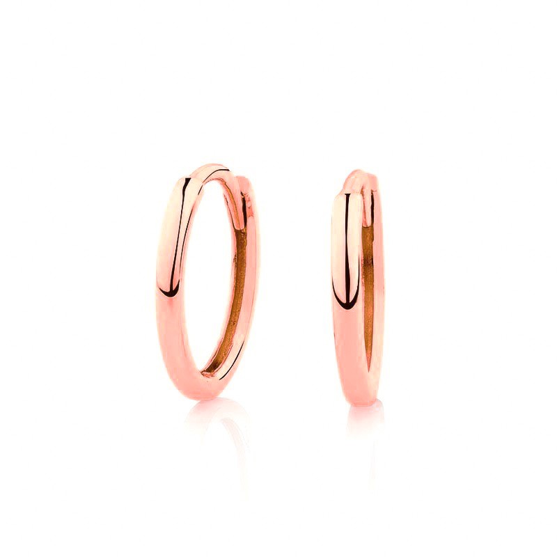 Aretes de plata esterlina de 1.2 - 2 cm