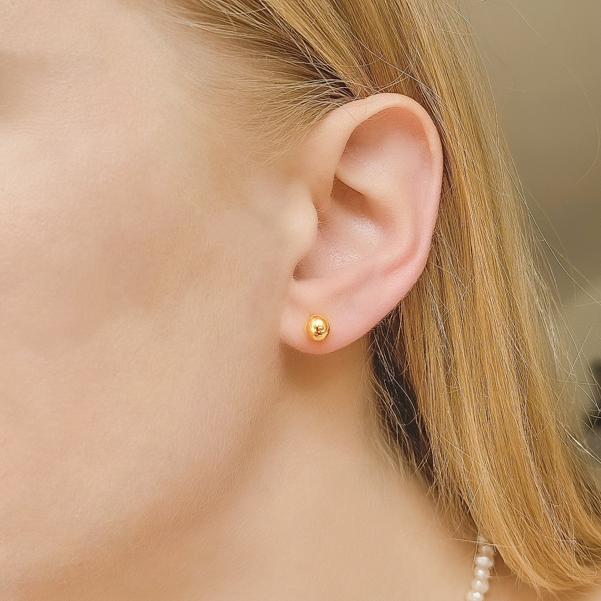 Pendientes Beibhinn de plata de ley de 2 a 6 mm