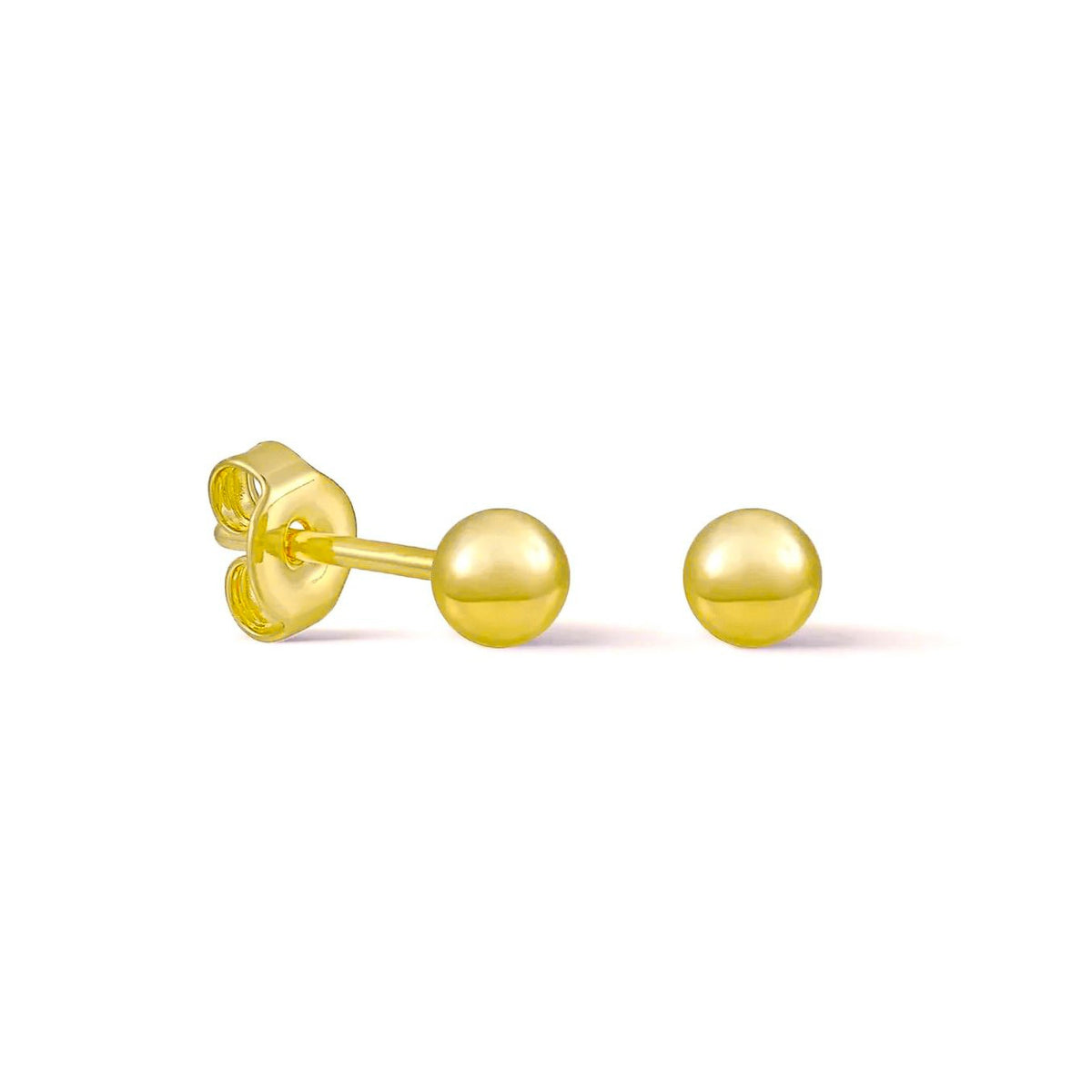Pendientes Beibhinn de plata de ley de 2 a 6 mm
