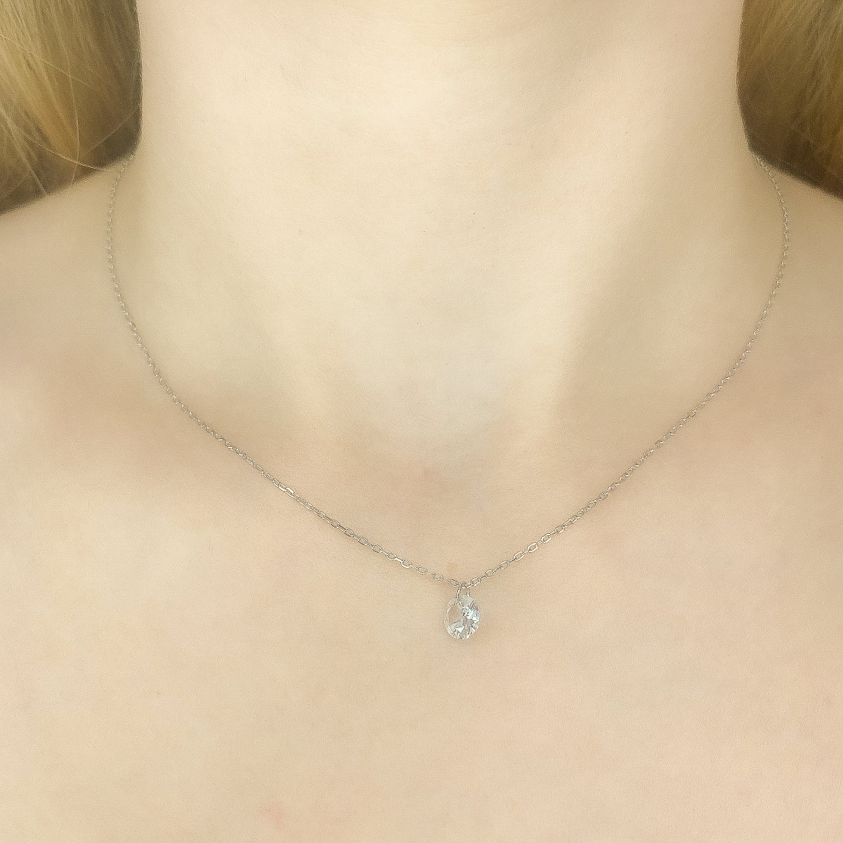 Collar Edith de plata de ley