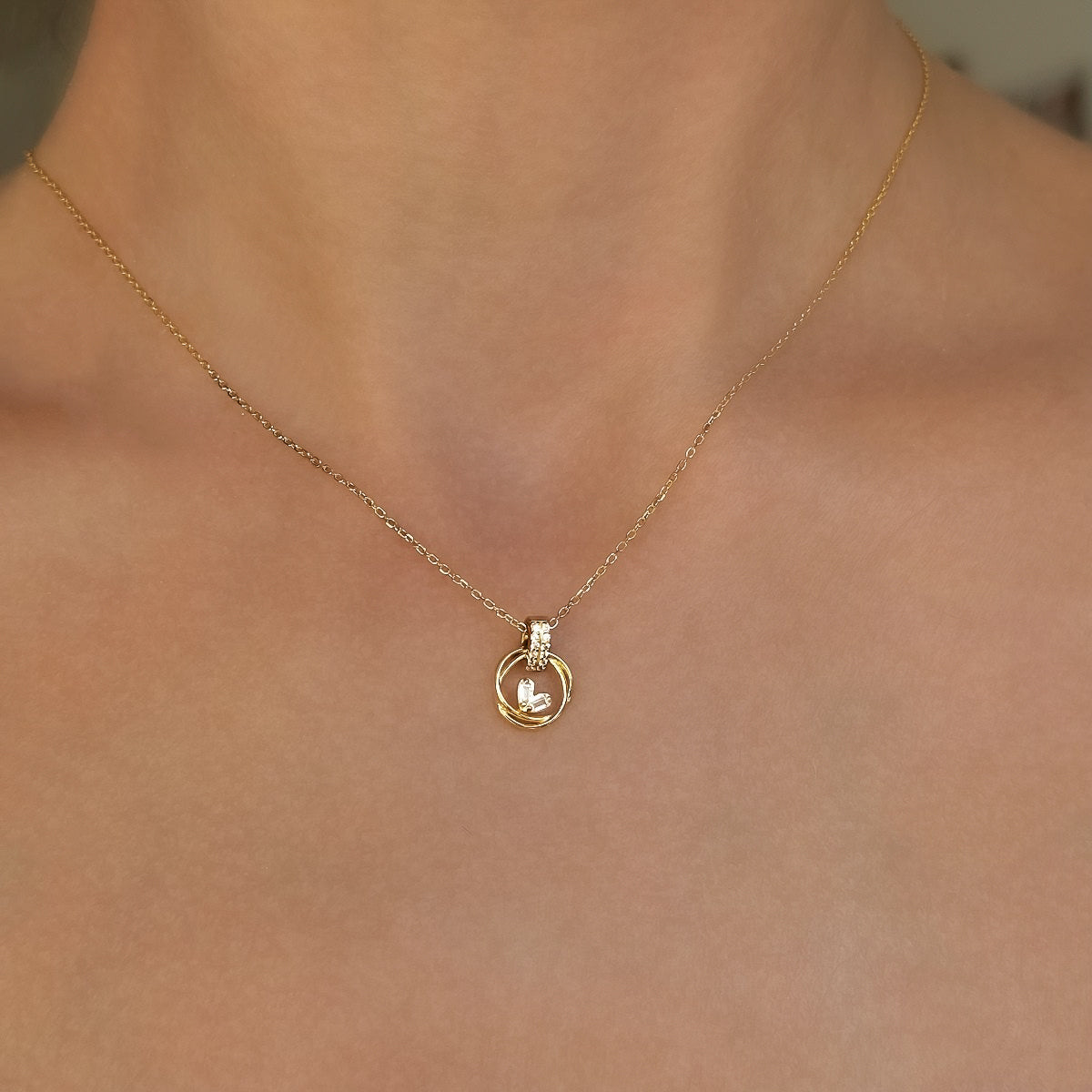 Collar Amacora de plata de ley