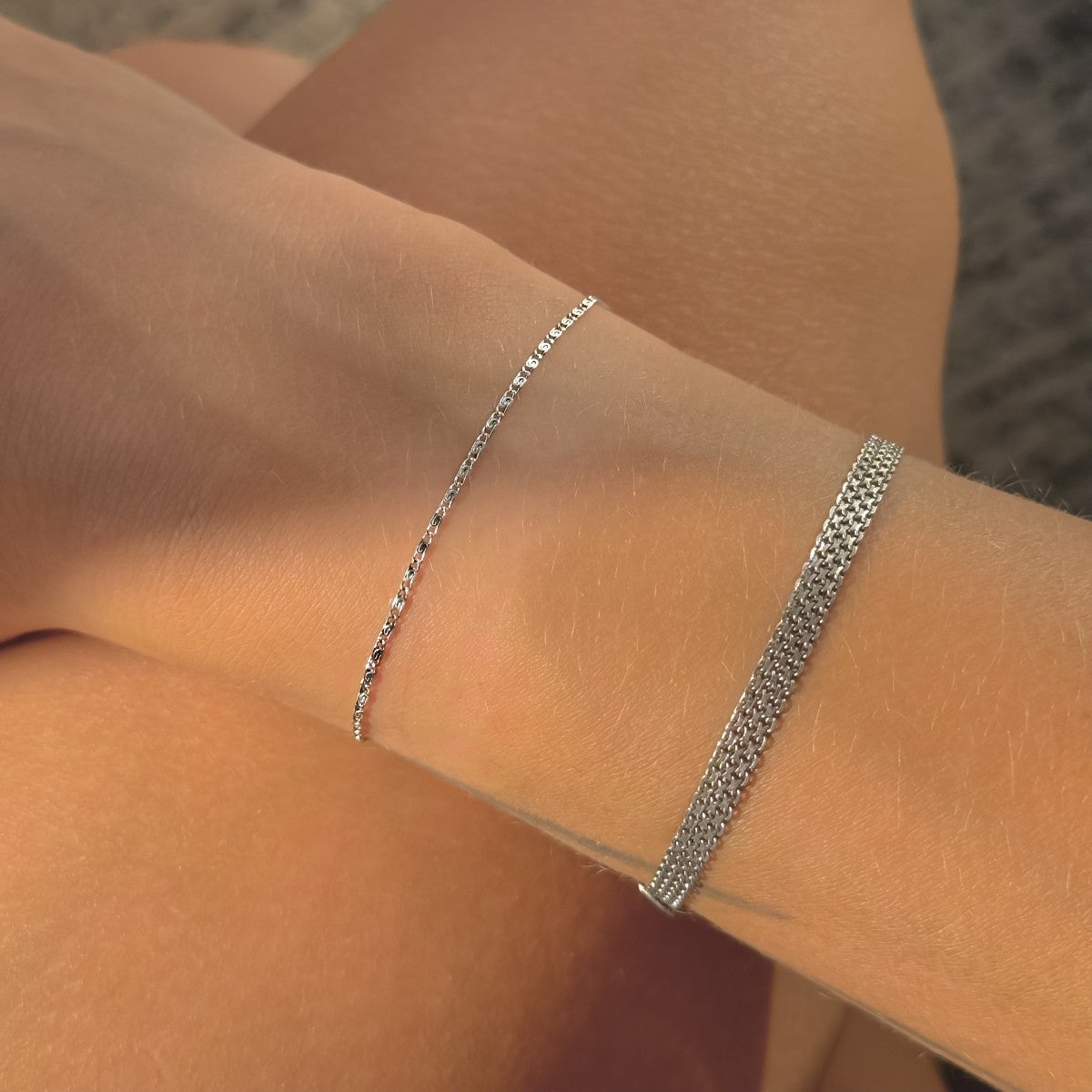 Pulsera Sidonie de plata de ley