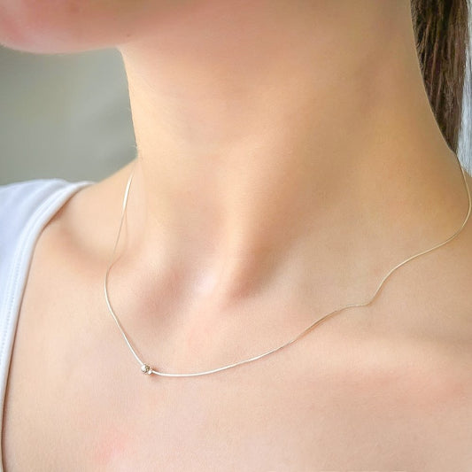 Collar Aya de plata esterlina
