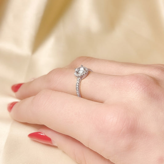 Anillo Soleste de plata de ley