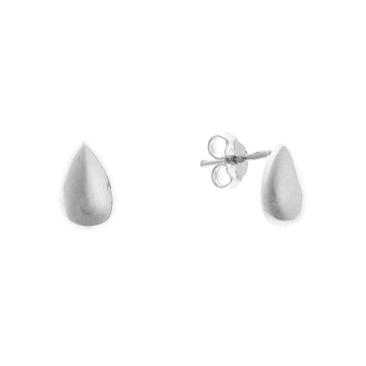 Pendientes de Plata de Ley en Forma de Lágrima