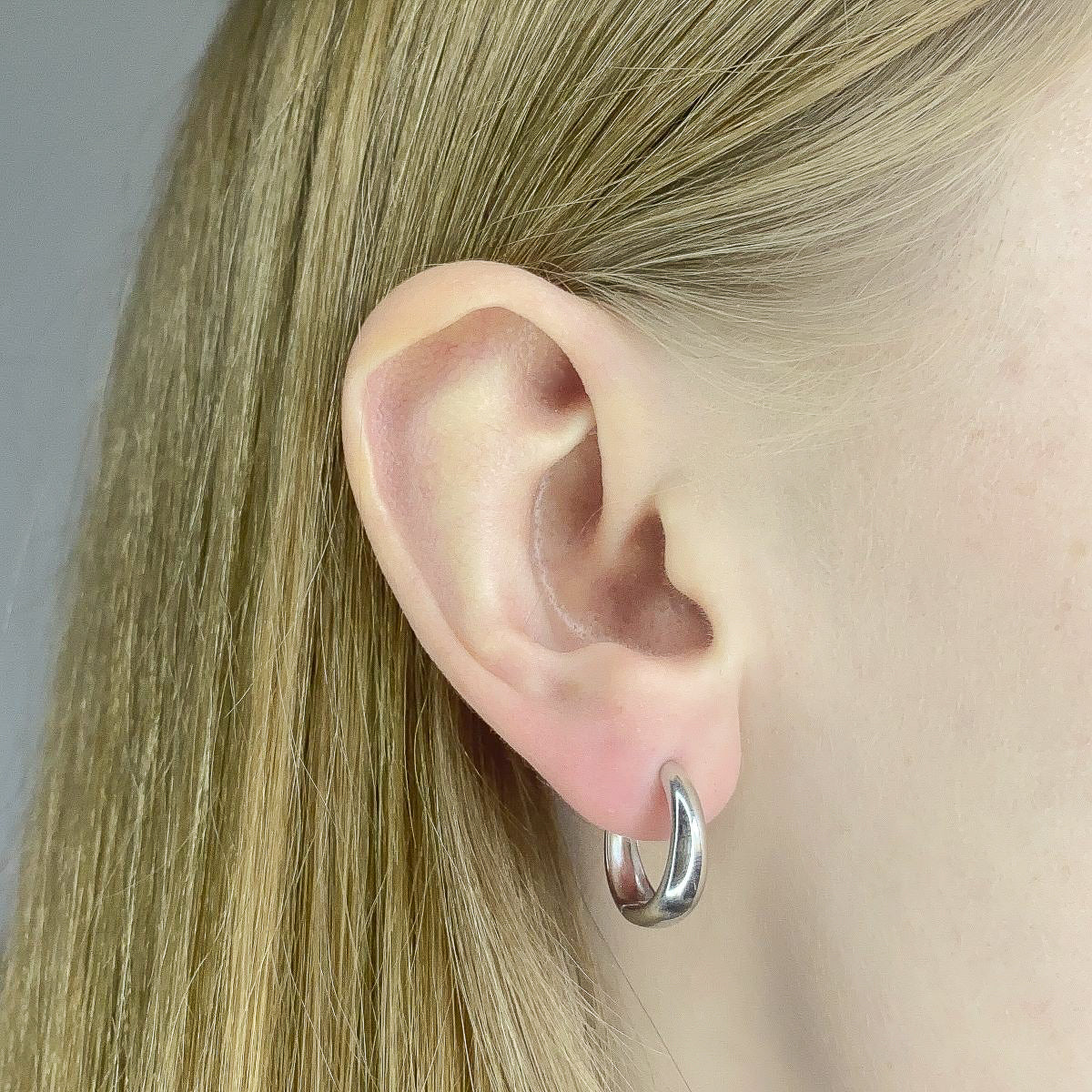 Pendientes Eli de plata de ley