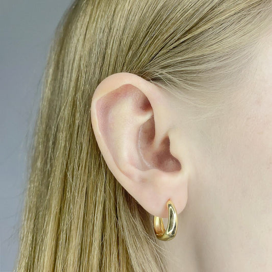 Pendientes Eli de plata de ley