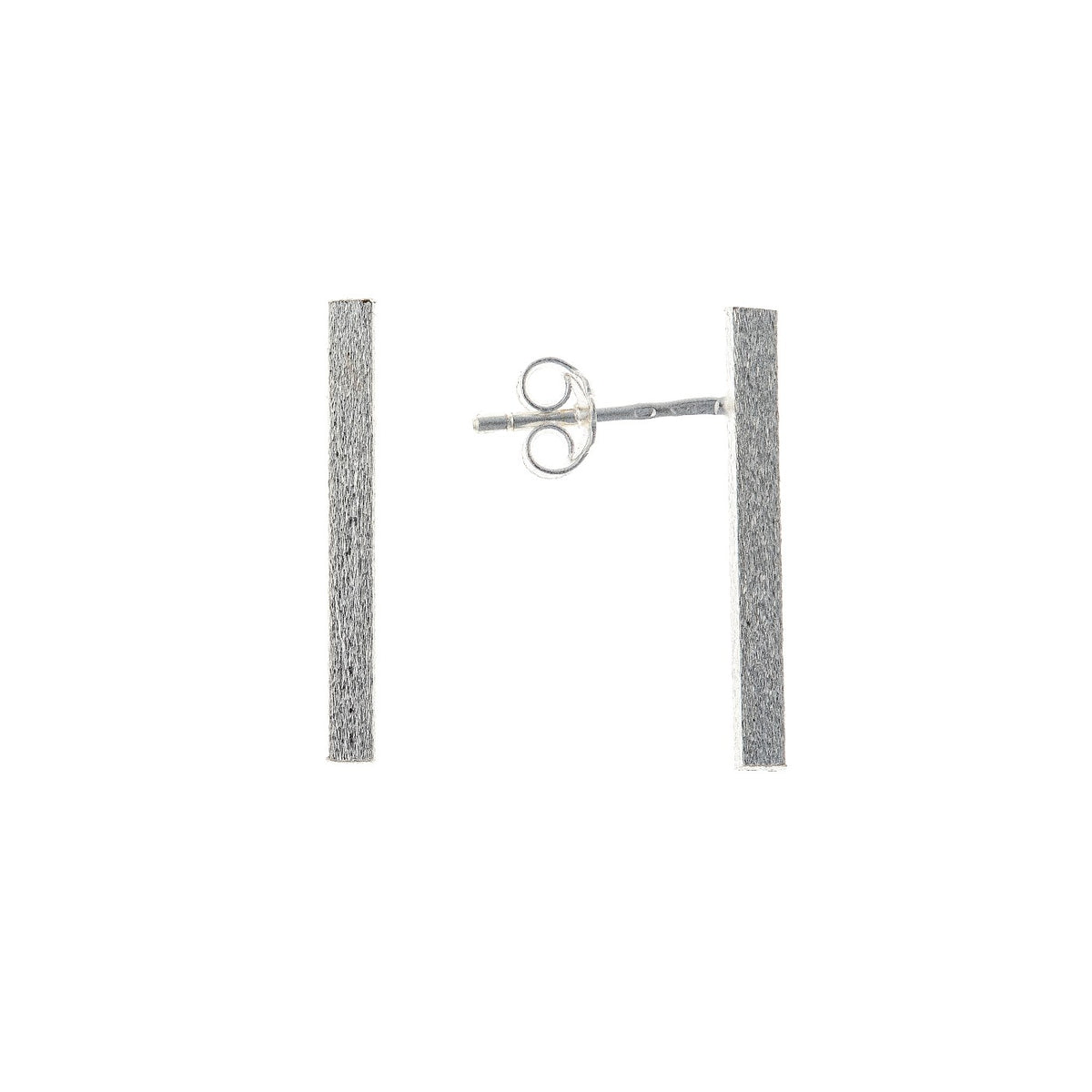 Pendientes de plata de ley