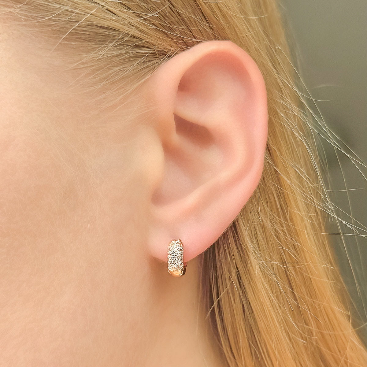 Pendientes Aifric de plata de ley